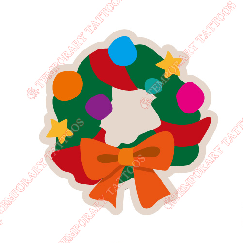 Christmas Customize Temporary Tattoos Stickers NO.3808